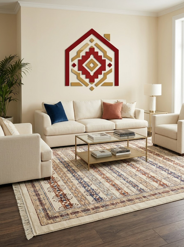 فرش لیلی کلکسیون امپرا مدل 8319CM شانه ۷۰۰ تراکم ۲۱۰۰