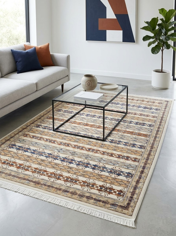 فرش لیلی کلکسیون امپرا مدل 8319CM شانه ۷۰۰ تراکم ۲۱۰۰