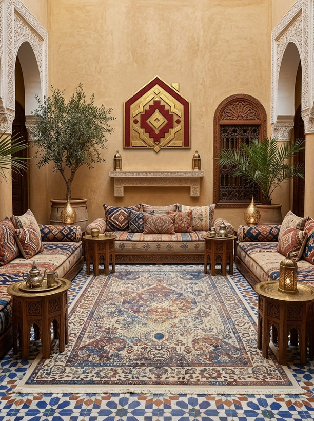 فرش لیلی کلکسیون امپرا مدل 8018CL شانه ۷۰۰ تراکم ۲۱۰۰
