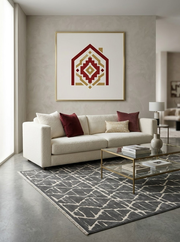 فرش آرمانی کلکسیون دلوکس کد ۵۱۱۰ اسموکی