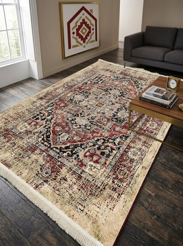 فرش لیلی کلکسیون اشرافی مدل A1031 شانه ۱۲۰۰ تراکم ۳۶۰۰