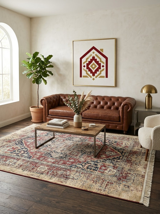 فرش لیلی کلکسیون اشرافی مدل A1031 شانه ۱۲۰۰ تراکم ۳۶۰۰