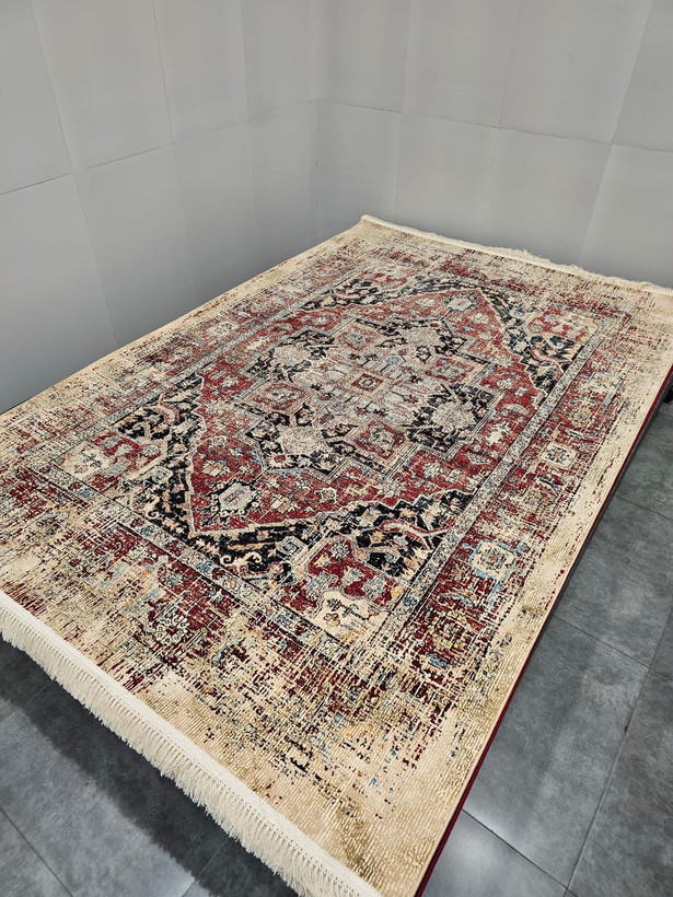 فرش لیلی کلکسیون اشرافی مدل A1031 شانه ۱۲۰۰ تراکم ۳۶۰۰