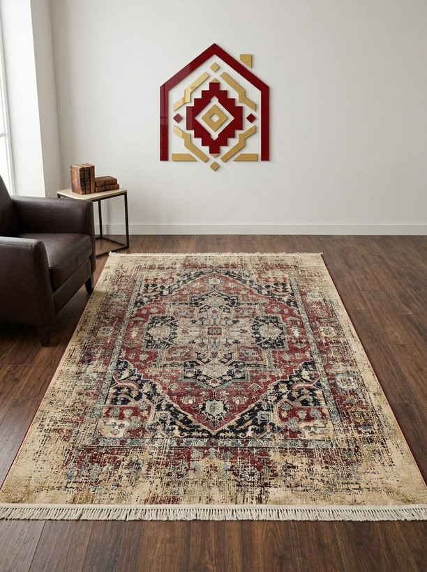 فرش لیلی کلکسیون اشرافی مدل A1031 شانه ۱۲۰۰ تراکم ۳۶۰۰