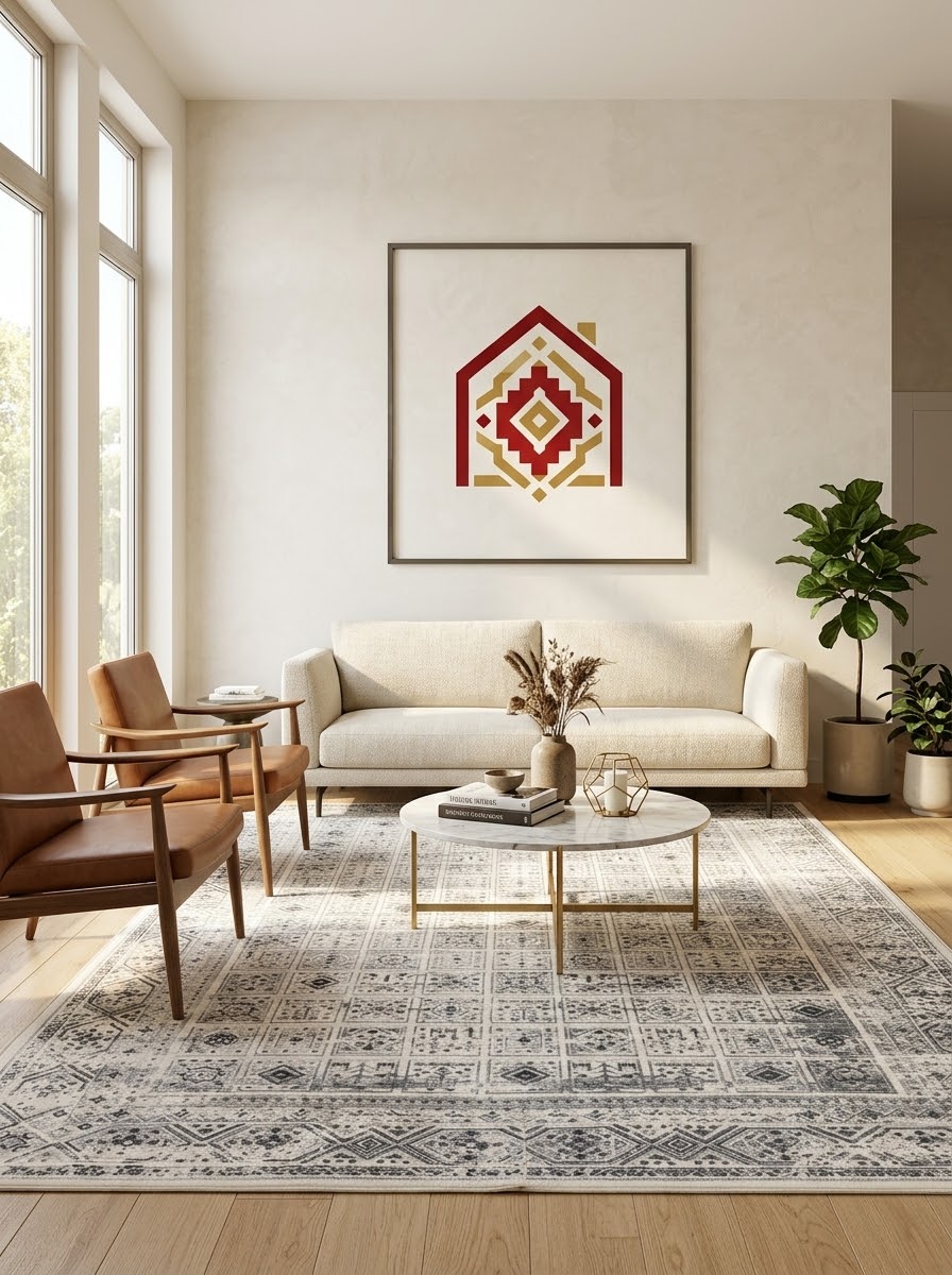 فرش آرمانی کلکسیون لکسونا کد ۵۶۰۹ طرح مدرن