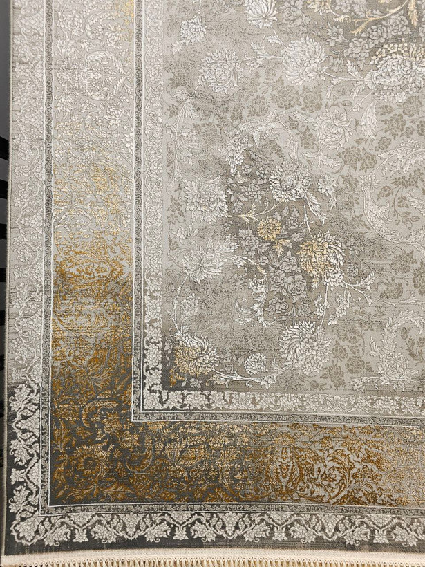 فرش تندیس کاشان کلکسیون دریا یاس ۱۰۶ گلد شانه ۷۰۰ تراکم ۲۵۵۰