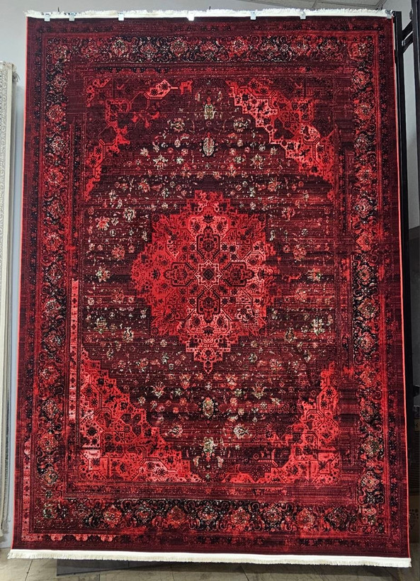 فرش آرمانی کلکسیون فرح کد ۱۲۱۷ لاکی ۱۲۰۰ شانه ۳۶۰۰ تراکم