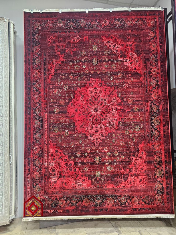 فرش آرمانی کلکسیون فرح کد ۱۲۱۷ لاکی ۱۲۰۰ شانه ۳۶۰۰ تراکم