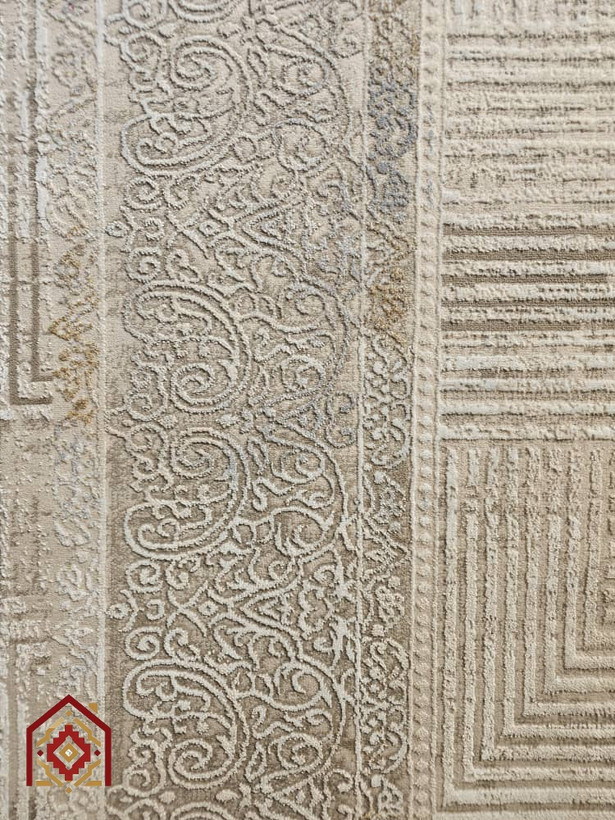 فرش نقش کهن کلکسیون تاچ کد ۱۷۱۷ طرح فانتزی