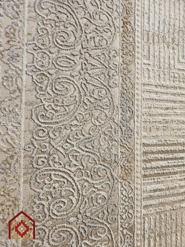 فرش نقش کهن کلکسیون تاچ کد ۱۷۱۷ طرح فانتزی
