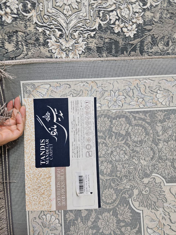 فرش تندیس ماندگار پالت الماس کد ۴۰۷ شانه ۱۲۰۰