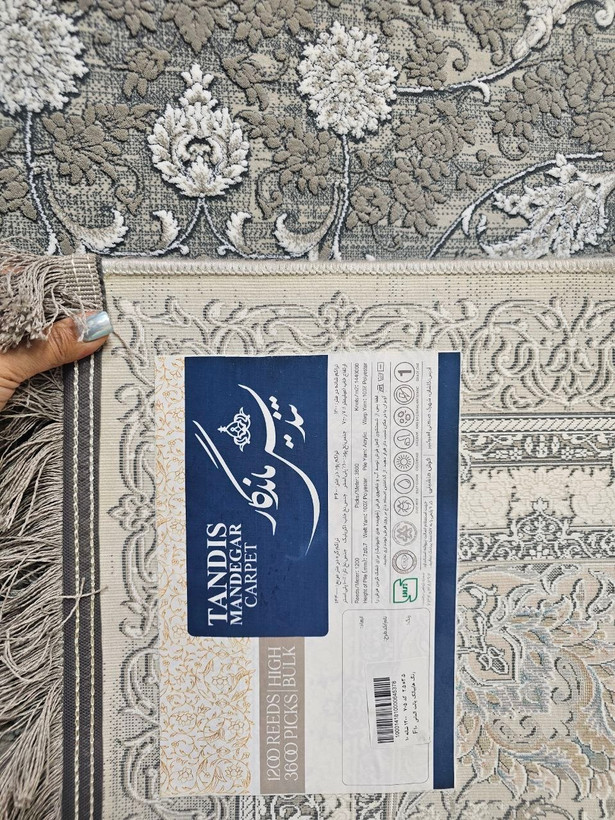 فرش تندیس ماندگار پالت الماس کد ۷۰۵ شانه ۱۲۰۰