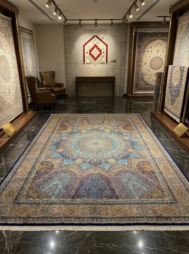 فرش تمام ابریشمی